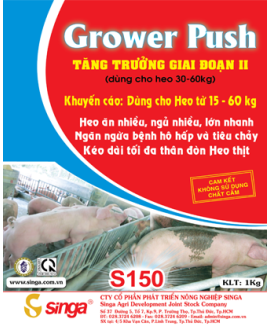 S150 - Grower Push - Tăng trưởng giai đoạn II (30-60 kg)
