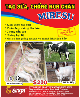S200 - Miresu - Tạo sữa, chống run chân