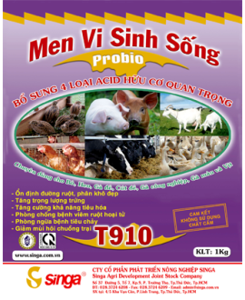 T910 - Probio – Men vi sinh sống (Hòa tan)