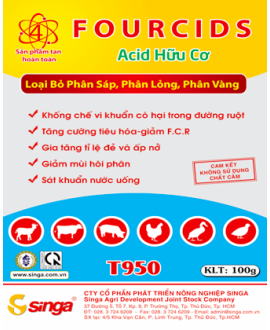 T950 ( Bột) - Fourcids – Acid hữu cơ
