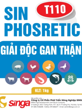 T110 - Sin-phosretic- Giải độc gan thận