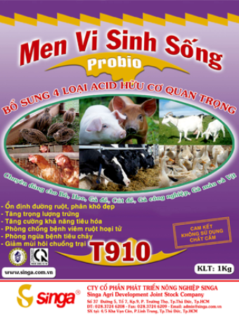 T910 - Probio – Men vi sinh sống (Hòa tan)