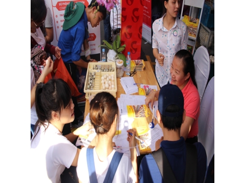 Buổi tiển lãm giới thiệu về sản phảm 