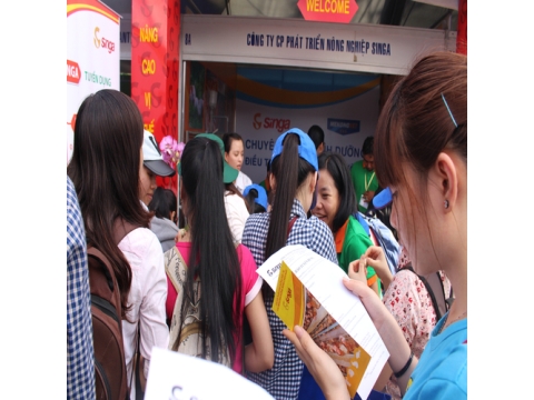 Buổi tiển lãm giới thiệu về sản phảm 