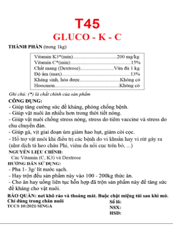 T45 - Gluco - K - C