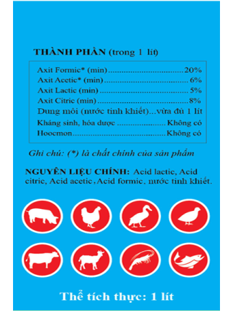 T950 ( nước) - Fourcids – Acid hữu cơ 