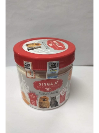 T25 - Singa A+ Sữa bột cho chó, mèo